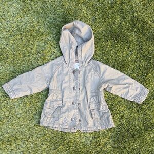 Old Navy toddler army green Hooded utility style Jacket